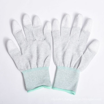 Nylon/Polyester Gloves PU Coating on Palm and Fingers